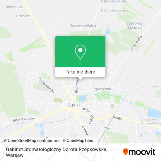 Gabinet Stomatologiczny Dorota Rzepkowska map