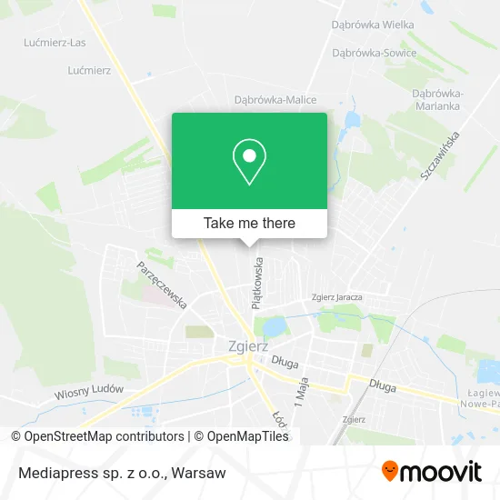 Карта Mediapress sp. z o.o.