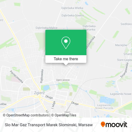 Slo Mar Gaz Transport Marek Slominski map