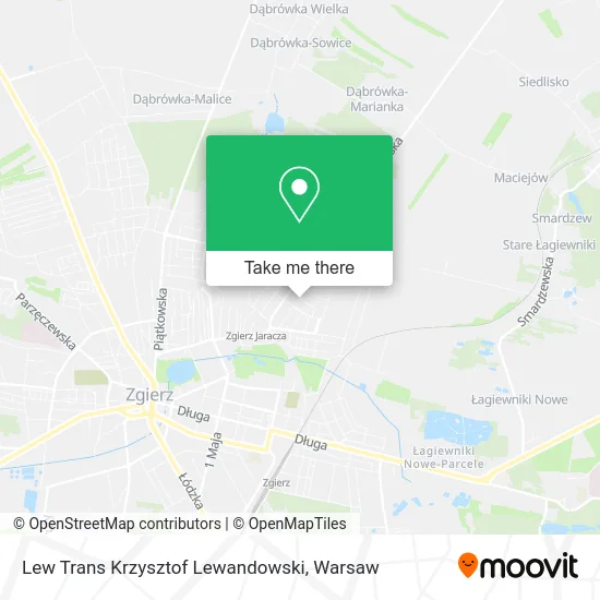 Карта Lew Trans Krzysztof Lewandowski