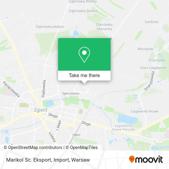 Карта Marikol Sc. Eksport, Import