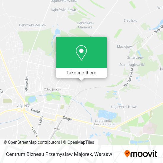 Centrum Biznesu Przemysław Majorek map