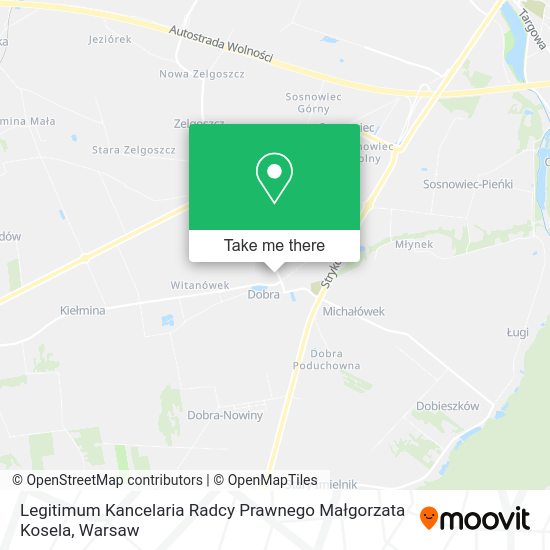 Legitimum Kancelaria Radcy Prawnego Małgorzata Kosela map