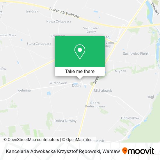 Kancelaria Adwokacka Krzysztof Rębowski map