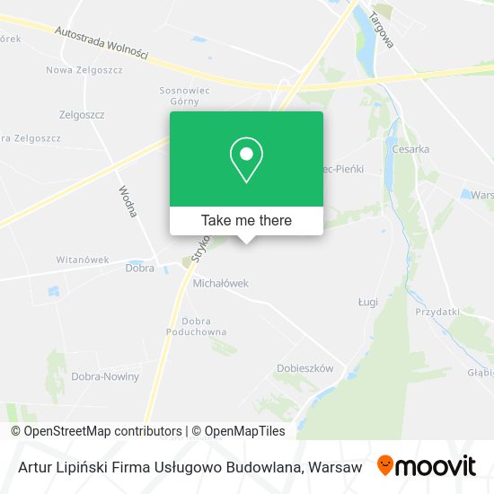 Artur Lipiński Firma Usługowo Budowlana map