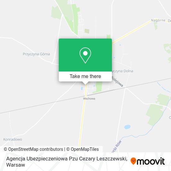 Agencja Ubezpieczeniowa Pzu Cezary Leszczewski map