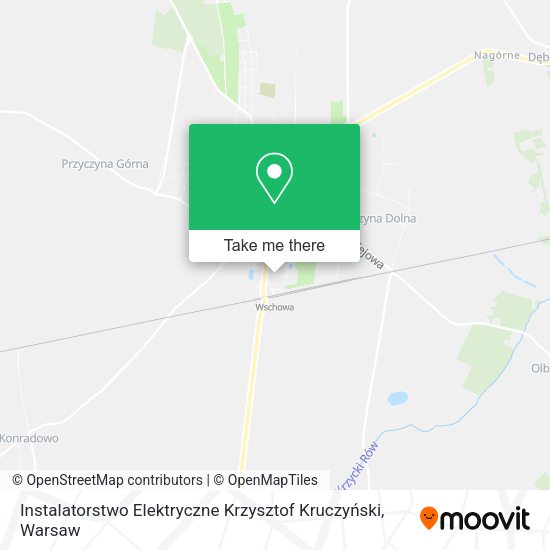 Instalatorstwo Elektryczne Krzysztof Kruczyński map