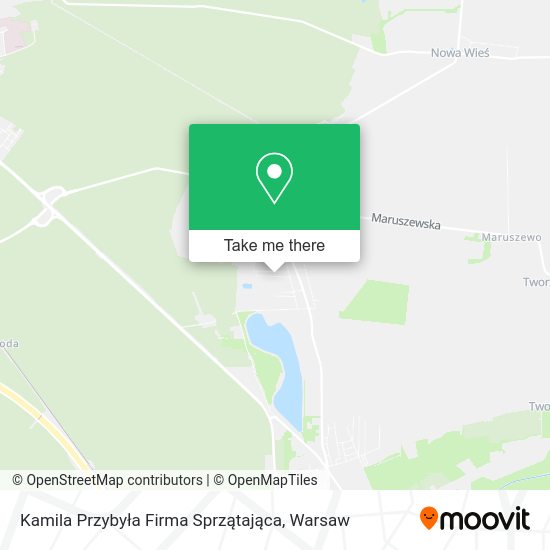 Kamila Przybyła Firma Sprzątająca map