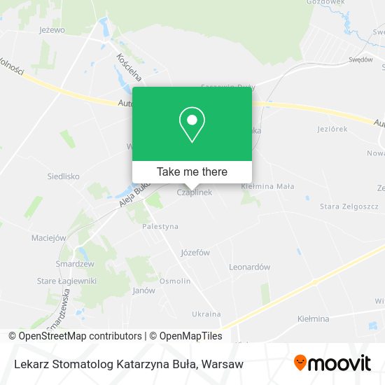 Lekarz Stomatolog Katarzyna Buła map