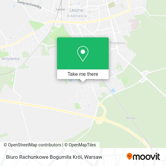 Biuro Rachunkowe Bogumiła Król map