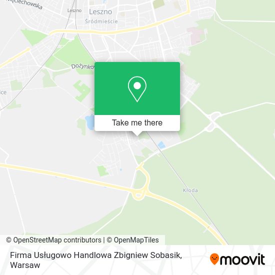 Firma Usługowo Handlowa Zbigniew Sobasik map