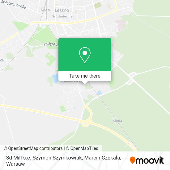 3d Mill s.c. Szymon Szymkowiak, Marcin Czekała map