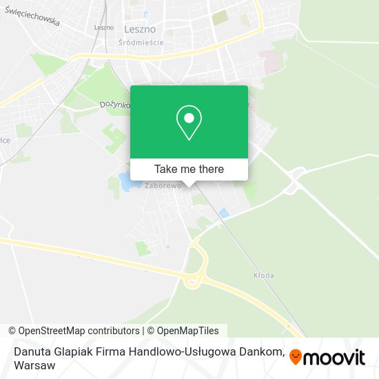 Danuta Glapiak Firma Handlowo-Usługowa Dankom map