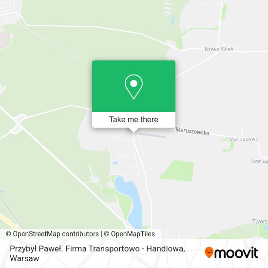 Przybył Paweł. Firma Transportowo - Handlowa map