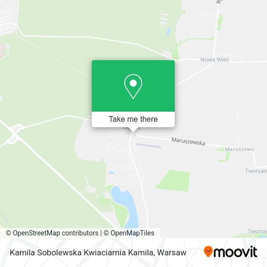 Kamila Sobolewska Kwiaciarnia Kamila map