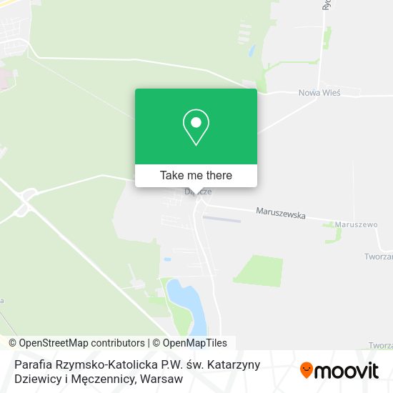 Parafia Rzymsko-Katolicka P.W. św. Katarzyny Dziewicy i Męczennicy map