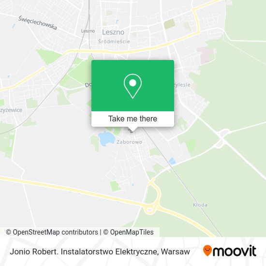 Jonio Robert. Instalatorstwo Elektryczne map