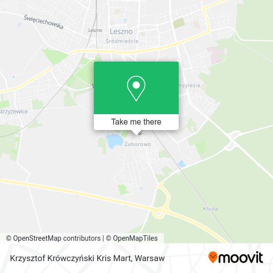 Карта Krzysztof Krówczyński Kris Mart