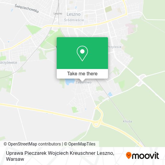 Uprawa Pieczarek Wojciech Kreuschner Leszno map