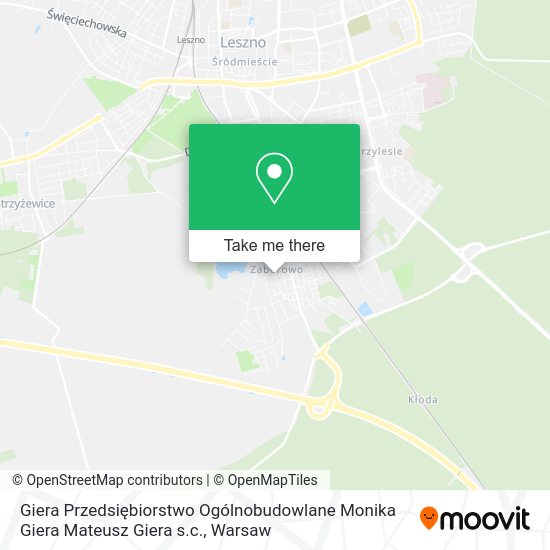 Giera Przedsiębiorstwo Ogólnobudowlane Monika Giera Mateusz Giera s.c. map