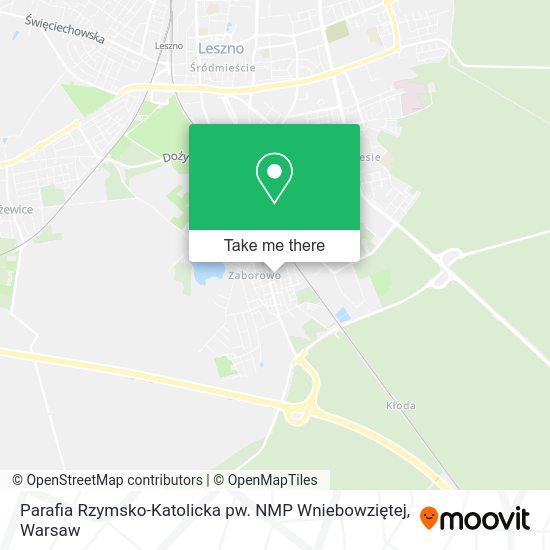 Parafia Rzymsko-Katolicka pw. NMP Wniebowziętej map