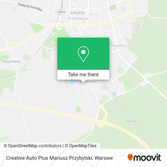 Creative Auto Plus Mariusz Przybylski map