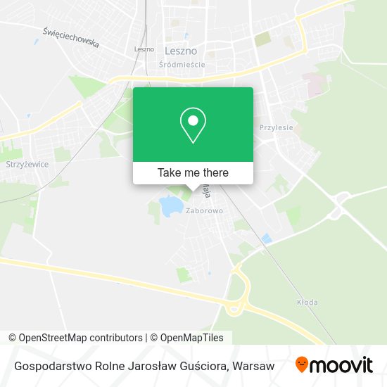 Gospodarstwo Rolne Jarosław Guściora map