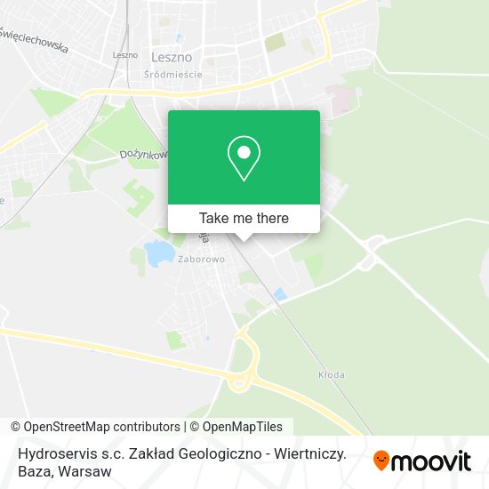 Hydroservis s.c. Zakład Geologiczno - Wiertniczy. Baza map