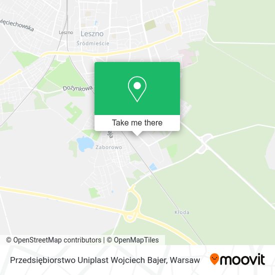 Przedsiębiorstwo Uniplast Wojciech Bajer map