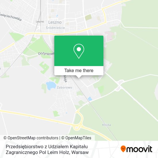 Przedsiębiorstwo z Udziałem Kapitału Zagranicznego Pol Leim Holz map