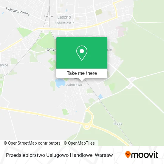 Карта Przedsiebiorstwo Uslugowo Handlowe