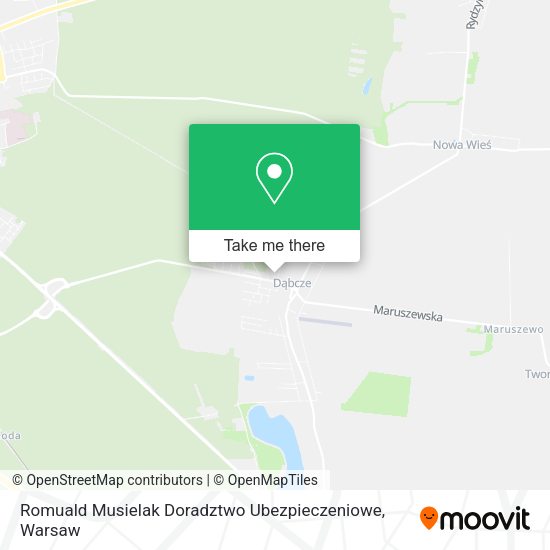 Romuald Musielak Doradztwo Ubezpieczeniowe map