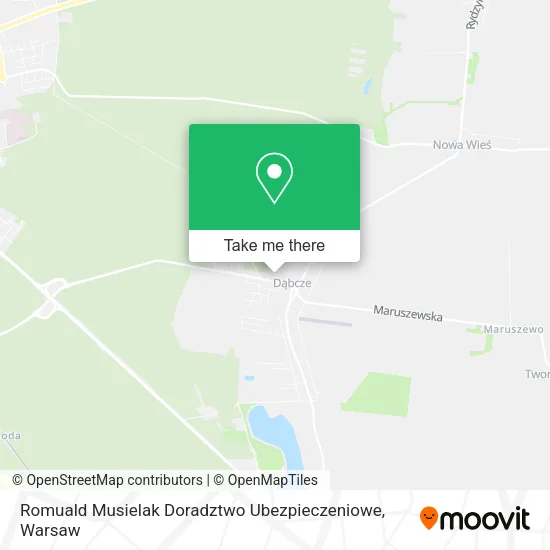 Карта Romuald Musielak Doradztwo Ubezpieczeniowe