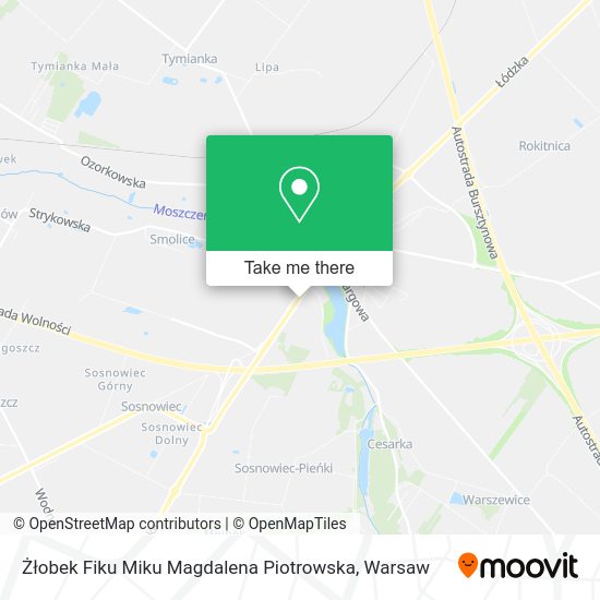 Żłobek Fiku Miku Magdalena Piotrowska map