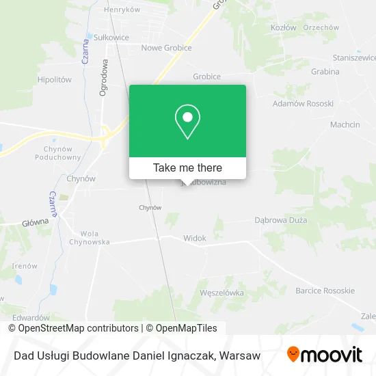 Dad Usługi Budowlane Daniel Ignaczak map