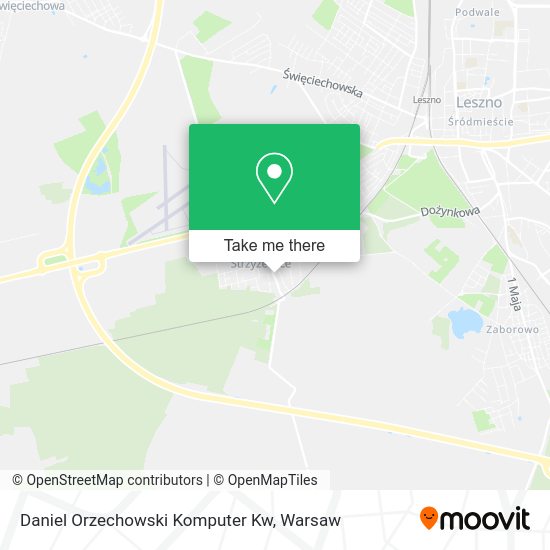 Daniel Orzechowski Komputer Kw map