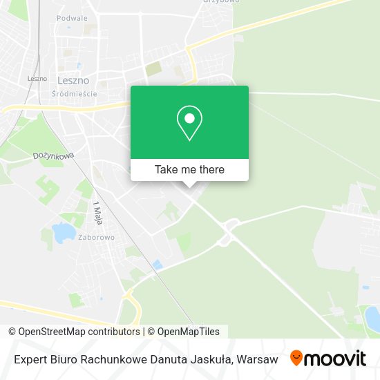 Expert Biuro Rachunkowe Danuta Jaskuła map