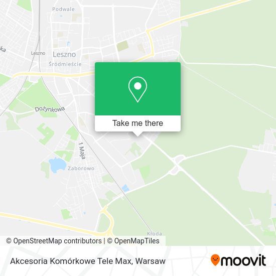 Карта Akcesoria Komórkowe Tele Max