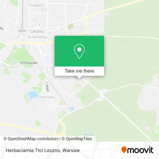 Карта Herbaciarnia Ttcl Leszno