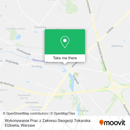 Wykonywanie Prac z Zakresu Geogezji Tokarska Elżbieta map