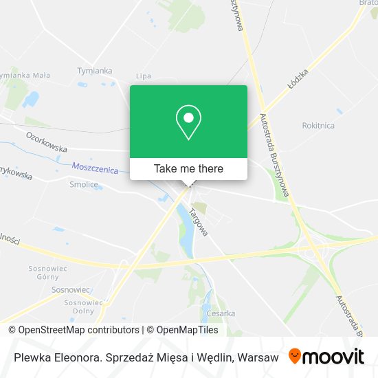 Plewka Eleonora. Sprzedaż Mięsa i Wędlin map