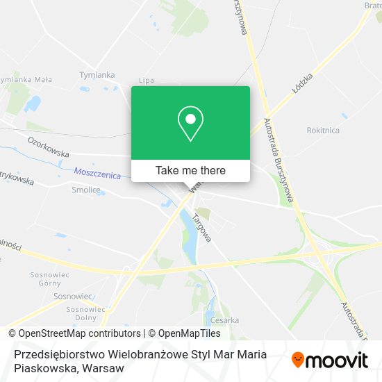 Przedsiębiorstwo Wielobranżowe Styl Mar Maria Piaskowska map