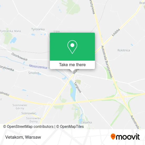 Карта Vetakom