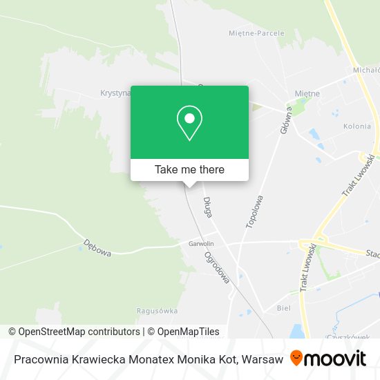 Pracownia Krawiecka Monatex Monika Kot map