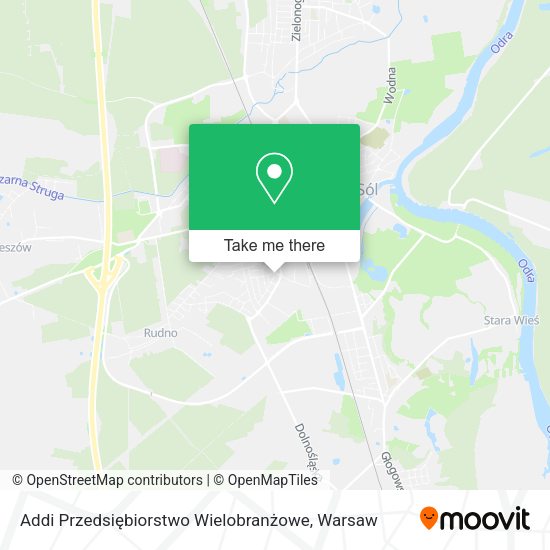 Addi Przedsiębiorstwo Wielobranżowe map