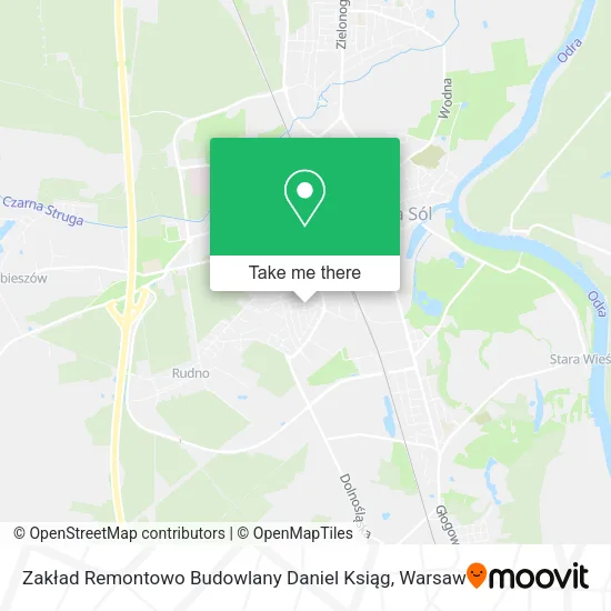 Карта Zakład Remontowo Budowlany Daniel Ksiąg