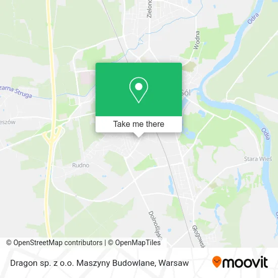 Карта Dragon sp. z o.o. Maszyny Budowlane