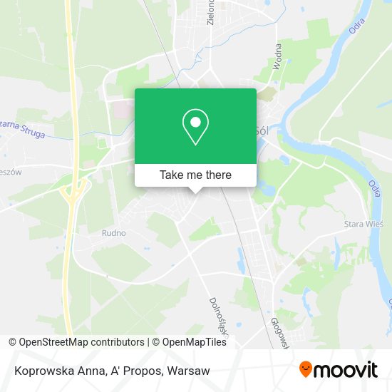 Koprowska Anna, A' Propos map