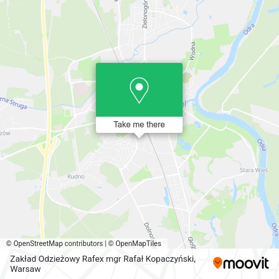 Zakład Odzieżowy Rafex mgr Rafał Kopaczyński map