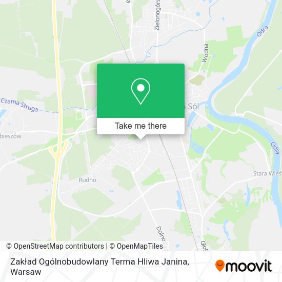 Zakład Ogólnobudowlany Terma Hliwa Janina map